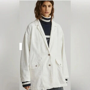 NWT Pilcro Washed Corduroy Blazer Size XS